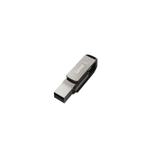 Lexar Clé 256Go USB 3.1 + Type C JumpDrive D400, vue 4