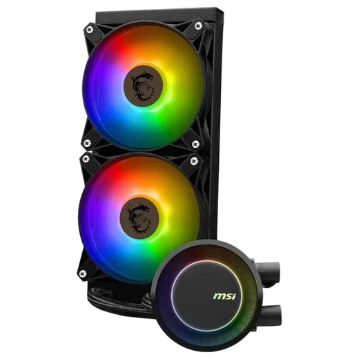 MSI MAG CORELIQUID E240, vue 2