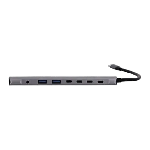 T'nB iClick Hub USB-C - 8 ports - Gris, vue 6