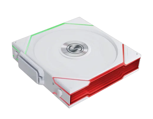 Lian-Li UNI FAN TL Sans fil ARGB PWM - Pack 3x120mm - Blanc, vue 3
