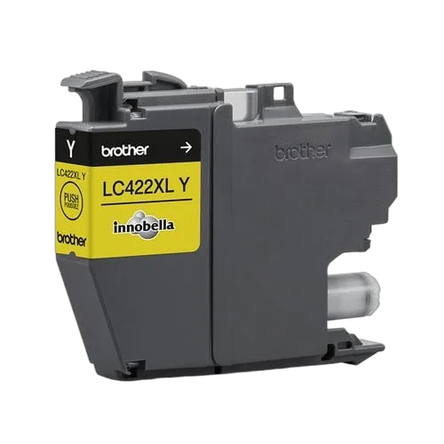 Brother LC422XLY Jaune, vue 2
