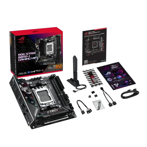 Asus ROG STRIX B850-I GAMING WIFI, vue 12
