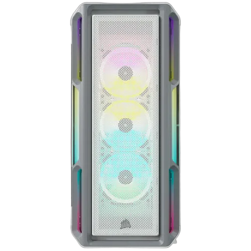 Corsair iCUE 5000T Midi-Tower, RGB, Tempered Glass - weiÃŸ, vue 6