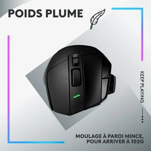 Logitech G502 X Lightspeed - Sans-Fil - Noir, vue 13