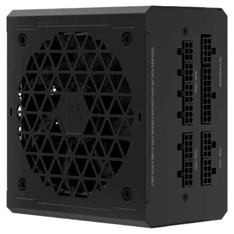 Corsair 3200D RS ARGB Smoke Noir + RM850e, vue 9