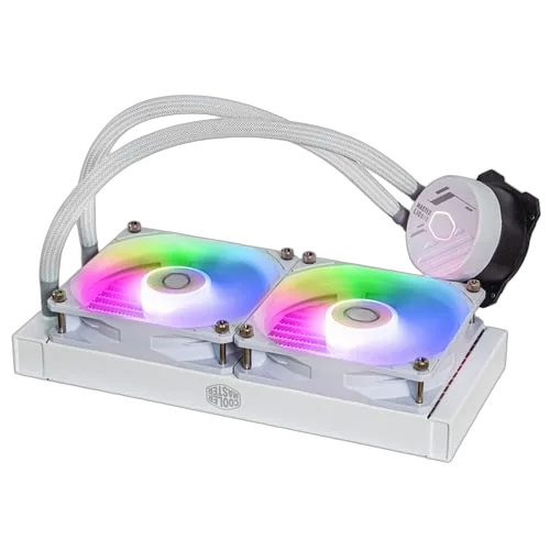 Cooler Master MasterLiquid 240L Core ARGB Blanc