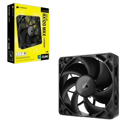 Corsair iCUE LINK RX120 MAX - Noir, vue 3