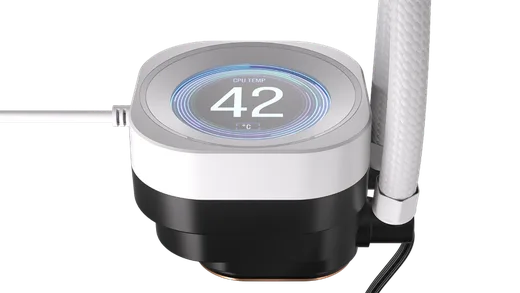 Corsair NAUTILUS 360 RS LCD - 360mm - Blanc, vue 7