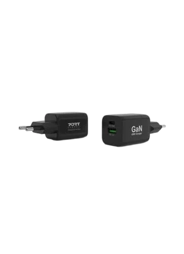 Port Chargeur mural GaN 45W - 2 ports + Câble USB-C 2m