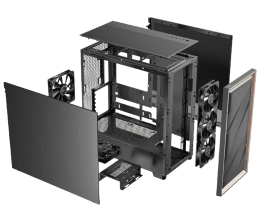 Antec Flux SE (Silent Edition) Noir - MT/Sans Alim/ATX, vue 3