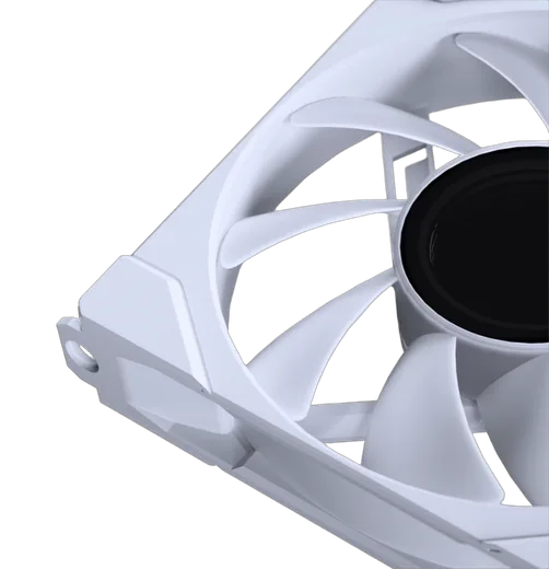 Phanteks M25 Gen2 PWM Blanc 120 mm D-RGB, vue 6