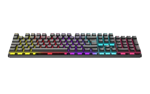 The G-LAB Keyz Radium - Full-Size - Membrane - Filaire - RGB - Noir, vue 3
