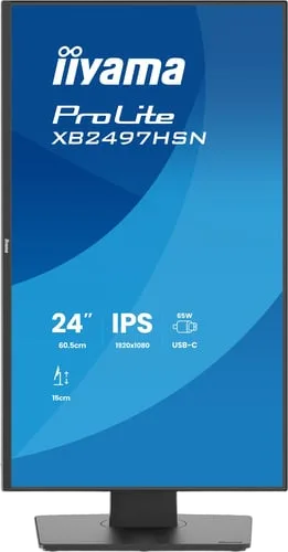 Iiyama Prolite XB2497HSN-B1 - 23.8" FHD 100Hz IPS 1ms Pivot Adaptive Sync