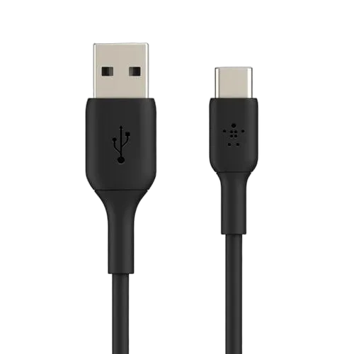 Belkin USB-A to USB-C Cable 1M Black, vue 3