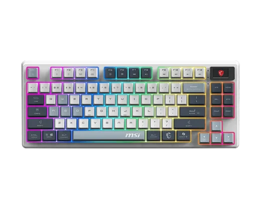 MSI Forge GK600 TKL - Mécanique - Sans-Fil - RGB - Sky