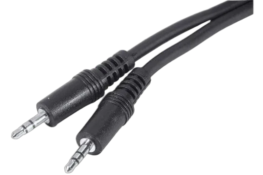Câble Jack 3.5 mâle/mâle - 2m, vue 1