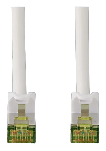 Nedis Câble RJ45 CAT7 S/FTP mâle/mâle - 0.50m - Blanc, vue 2
