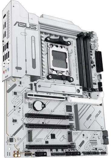 Asus X870 MAX GAMING WIFI7 W, vue 2