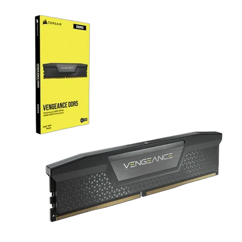 Corsair VENGEANCE DDR5 Black (2x16Go) DDR5 6400, vue 3