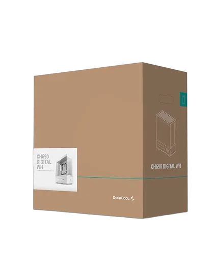 Deepcool CH690 DIGITAL Blanc - MT/Sans Alim/ATX, vue 5