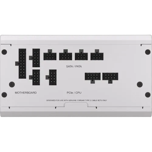 Corsair ATX 750W - RM750x Shift White 80+ GOLD F Mod., vue 5