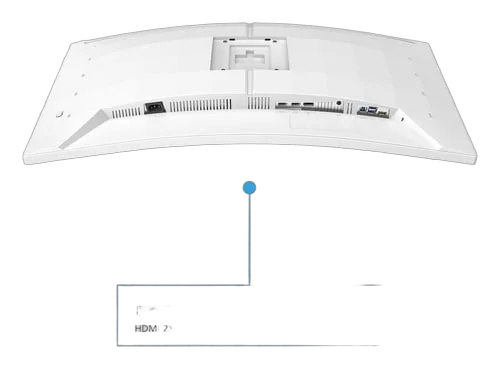 Philips Evnia - 34" CURVE UWQHD 180Hz Fast VA Ambiglow FreeSync Premium, vue 4