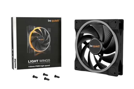 be quiet! Light Wings 140mm PWM ARGB High Speed