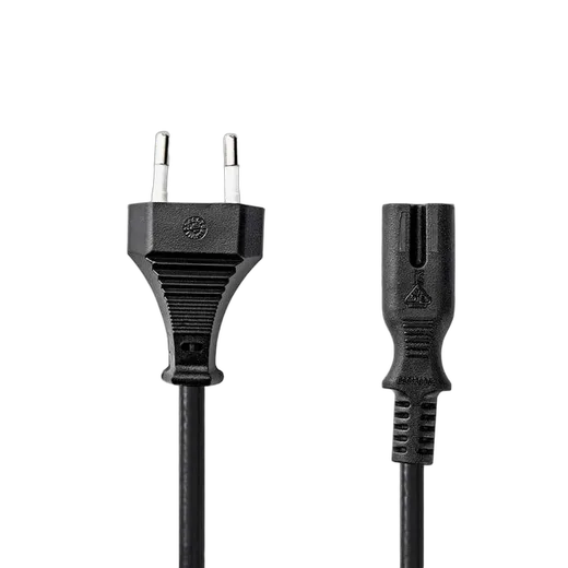 Nedis Câble Euro Masculin vers IEC-320-C7 - 2m - Noir, vue 3
