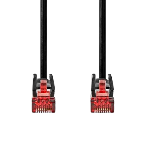 Nedis Câble RJ45 Cat6 U/UTP - 1m - Noir