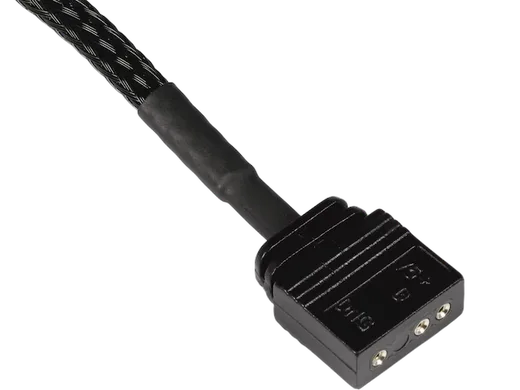 Alphacool Splitter aRGB 3pin 5V vers 2x 3pin 5V - 15cm Noir