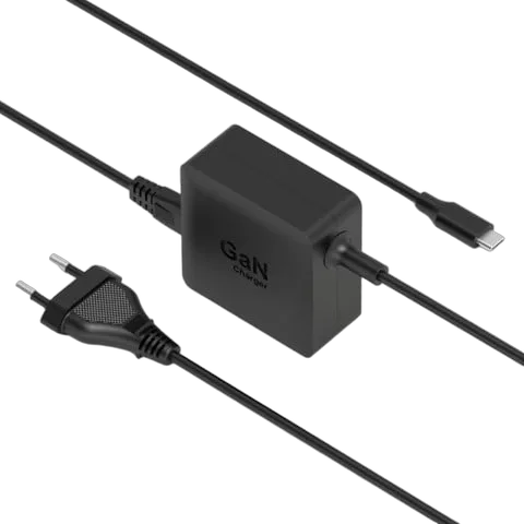 Port Alimentation GaN 65W pour DELL - 2 embouts - Noir, vue 3