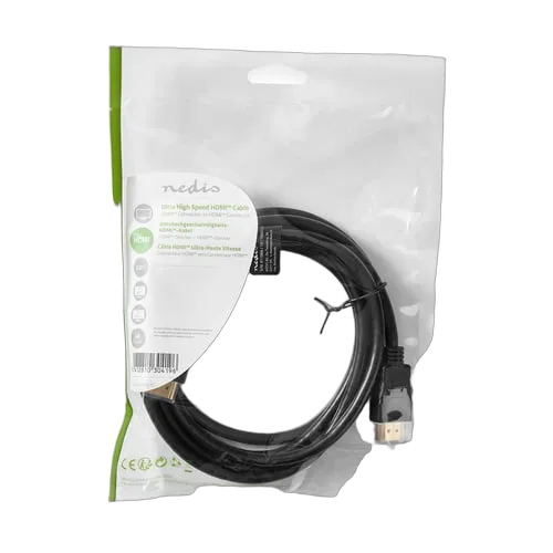 Nedis Câble HDMI 2.1 Highspeed+Ethernet mâle/mâle - 2m, vue 3