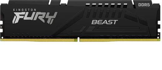 Kingston Fury Beast 32Go (2x16Go) DDR5 6000MHz CL 36 Noir