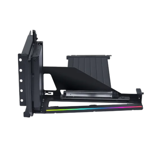 Lian-Li Riser PCIE 5.0 + Bracket - Support vertical - Noir, vue 2
