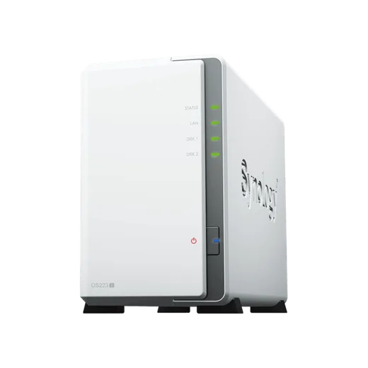 Synology DS223J - 2 Baies, vue 3