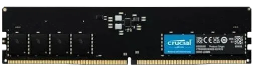 Crucial CT16G56C46U5T (1x16Go DDR5 5600Mhz CL46) Tray