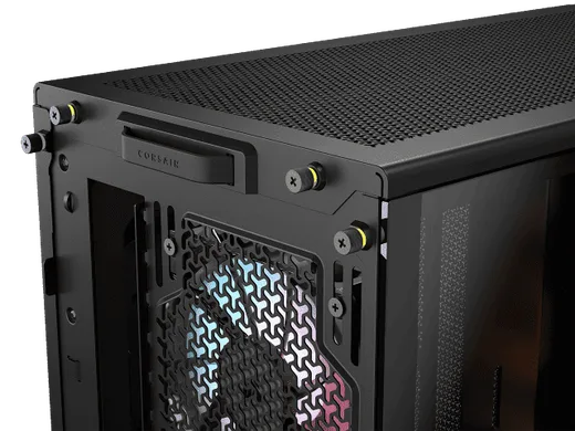 Corsair FRAME 4000D LCD RS ARGB Noir - MT/Sans Alim/E-ATX, vue 9