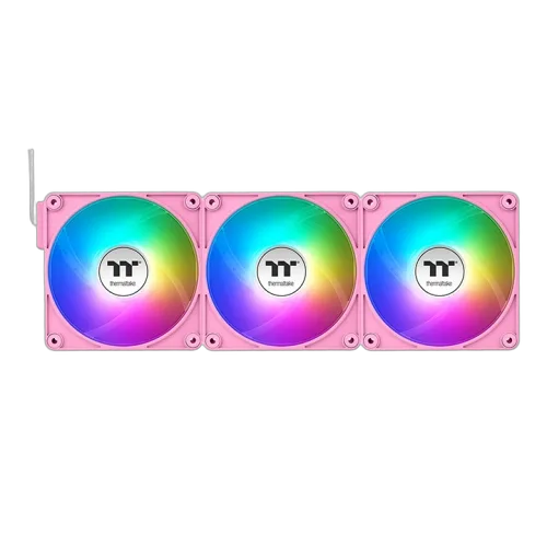 Thermaltake CT120 EX Reverse ARGB (Pack de 3x120mm) - Rose