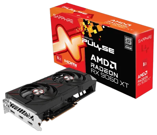 Sapphire Pulse Radeon RX 9060 XT GAMING OC 8GB, vue 7