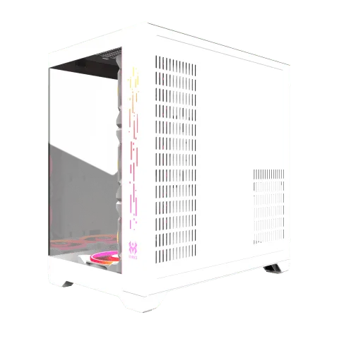 M.RED Crystal Sea Blanc  - MT/Sans Alim/ATX, vue 3