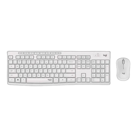 Logitech MK295 Silent Wireless Combo WHITE, vue 1