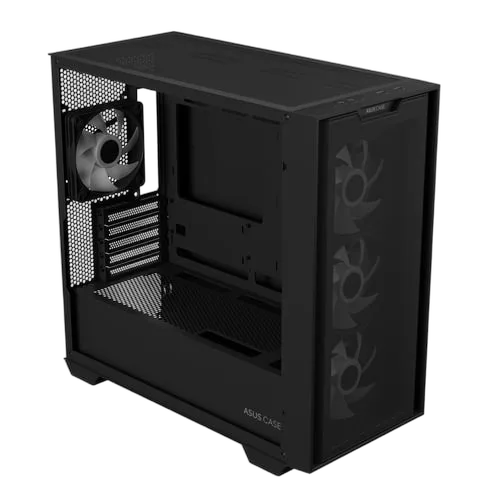 Asus A21 PLUS TG ARGB Noir - MT/Sans Alim/mATX, vue 5