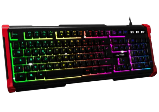 Advance GTA 240 - Membrane - Filaire - RGB - Noir, vue 1