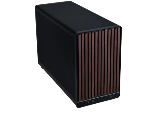 Lian-Li A3-mATX Wood Edition Noir - mT/SansAlim/mATX