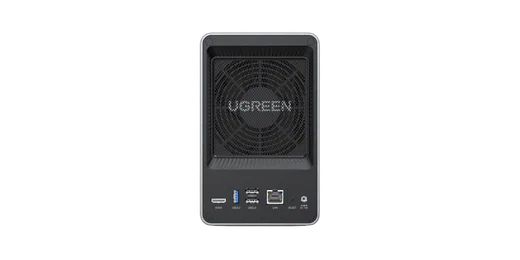 UGREEN DXP2800 - 2 Baies avec 2 disques WD 4To RED Plus, vue 3
