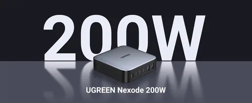 UGREEN Station de charge 6 ports - 200W - Noir/Gris, vue 3