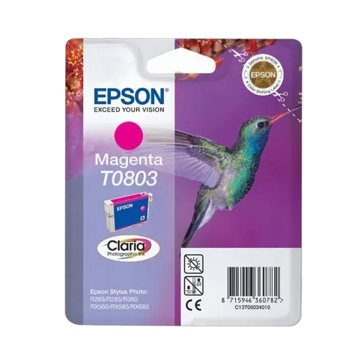 Epson Cartouche Claria T0803 Magenta-Seconde Vie, vue 1