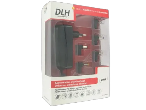 DLH Energy Adaptateur Secteur Universel 20W, vue 2