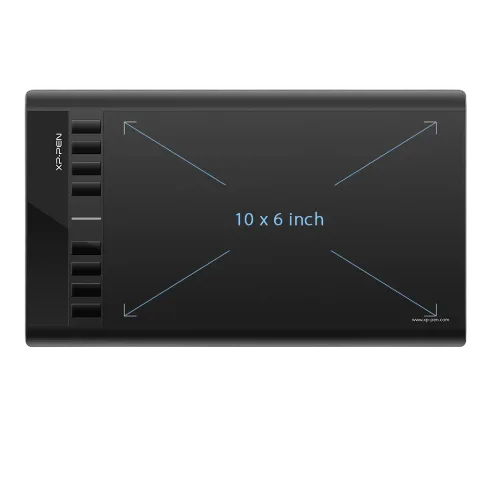XPPEN Star03V2 STR03B - 5080LPI 10" Noir, vue 2