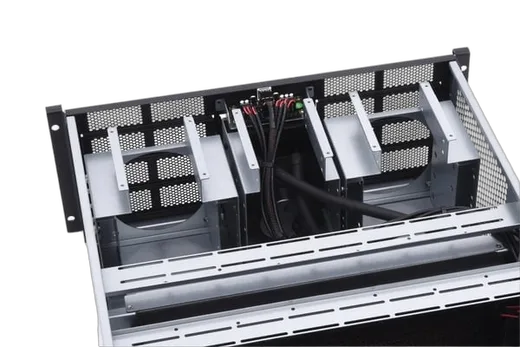 Alphacool Rack ES 4U, vue 6